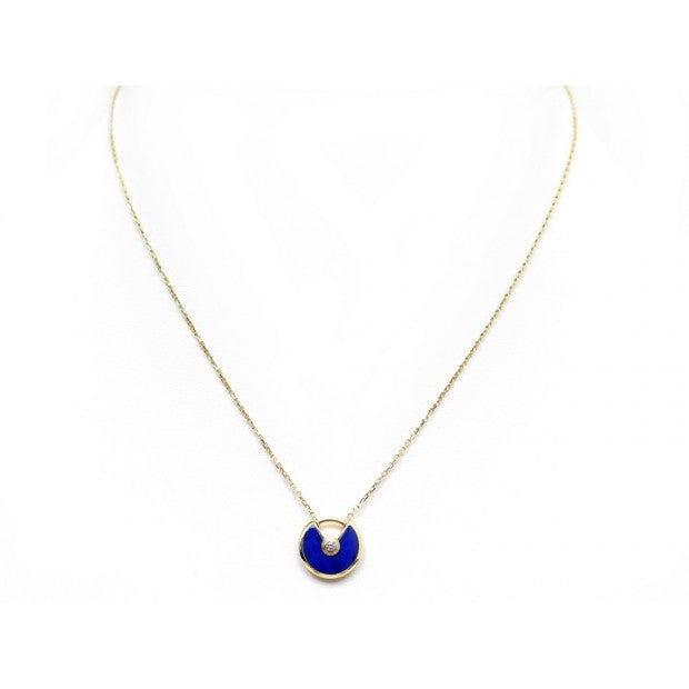 [Dawnora Jewelry]AMULETTE ROSE GOLD AGATE NECKLACE
