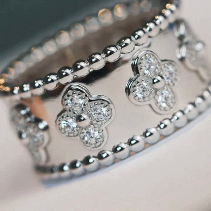 [Dawnora Jewelry]CLOVER KALEIDOSCOPE RING 10MM