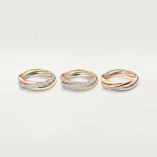 [Dawnora Jewelry]TRINITY 2.5MM RING COLLECTION