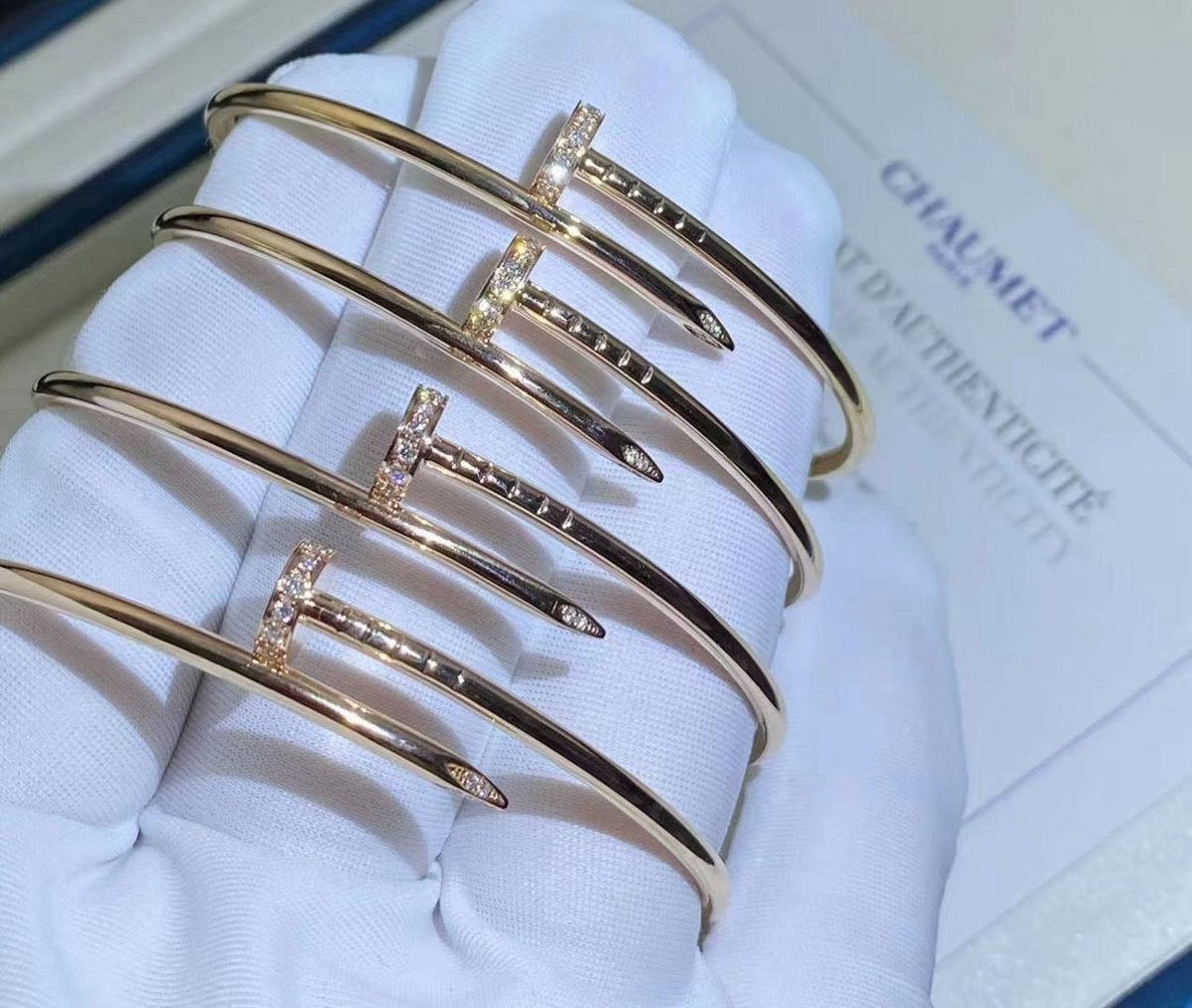 [Dawnora Jewelry]JUSTE BRACELET 2.5MM DIAMONDS