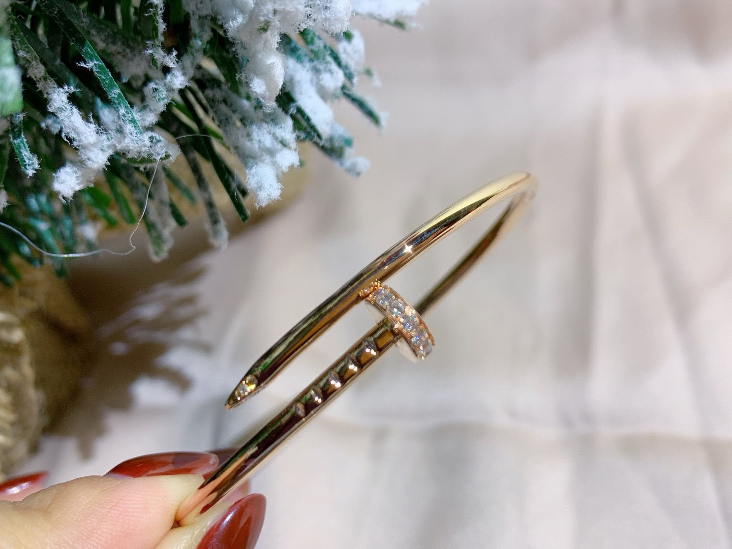 [Dawnora Jewelry]JUSTE BRACELET 2.5MM DIAMONDS