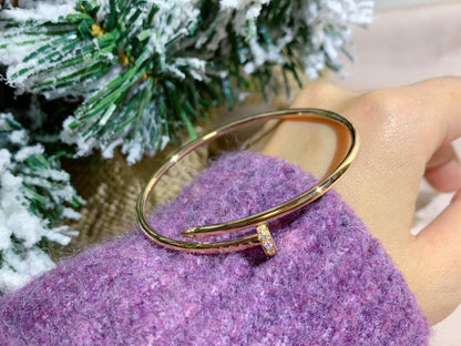 [Dawnora Jewelry]JUSTE BRACELET 2.5MM DIAMONDS