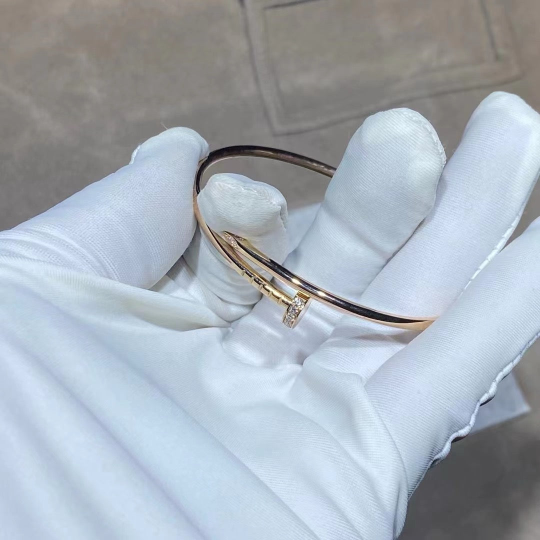 [Dawnora Jewelry]JUSTE BRACELET 2.5MM DIAMONDS