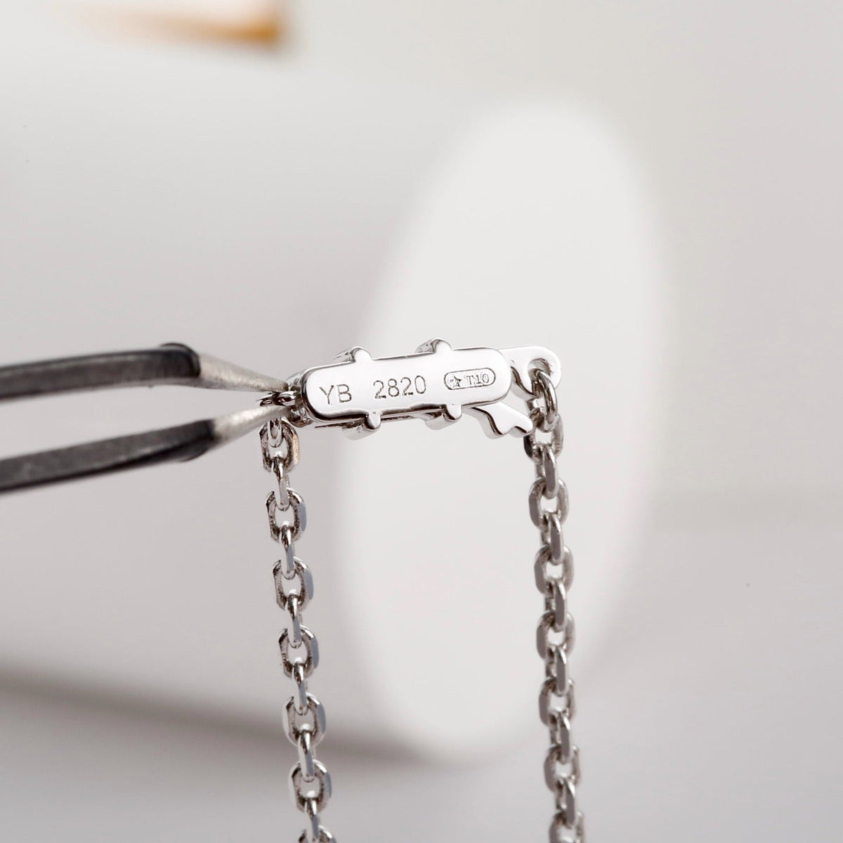 [Dawnora Jewelry]LOVE NECKLACE 16MM  FULL DIAMOND