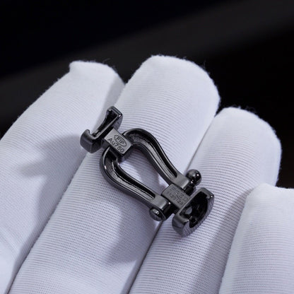 [Dawnora Jewelry]FORCE LARGE SERIES HORSESHOE BLACK SAMURAI BRACELET