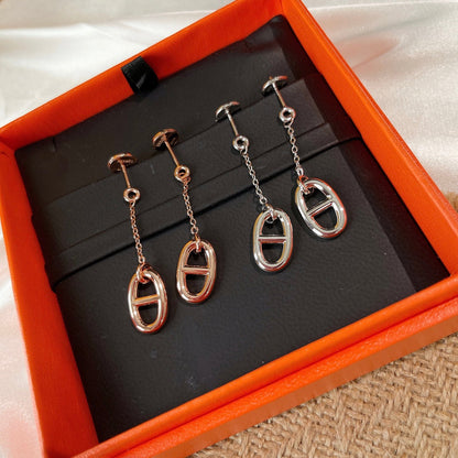 [Dawnora Jewelry]CHAINE TASSEL EARRINGS