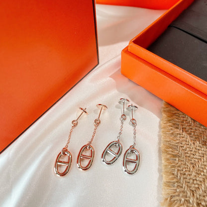 [Dawnora Jewelry]CHAINE TASSEL EARRINGS