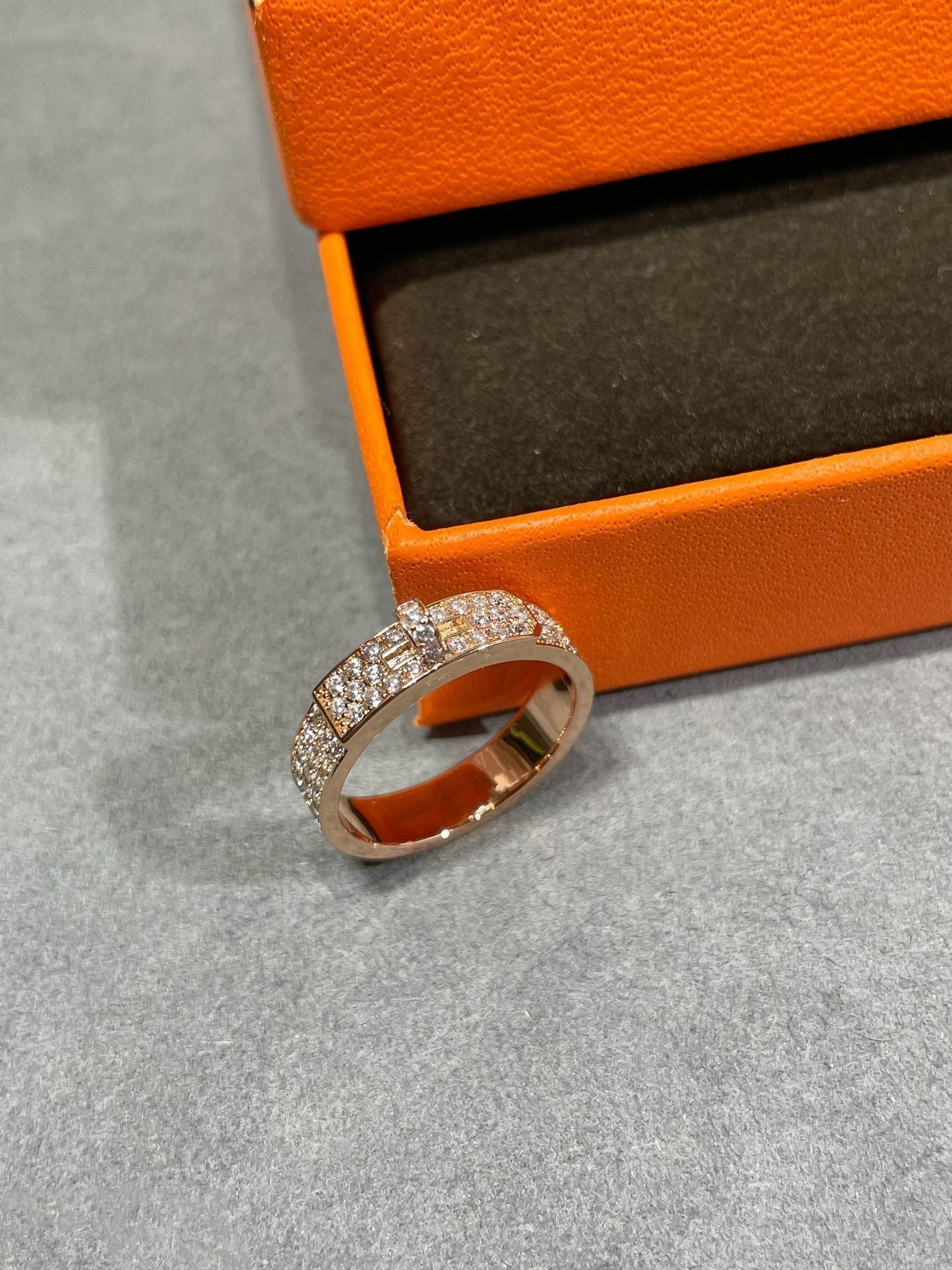[Dawnora Jewelry]KELLY PINK GOLD DIAMOND RING
