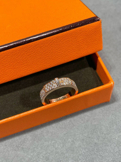 [Dawnora Jewelry]KELLY PINK GOLD DIAMOND RING
