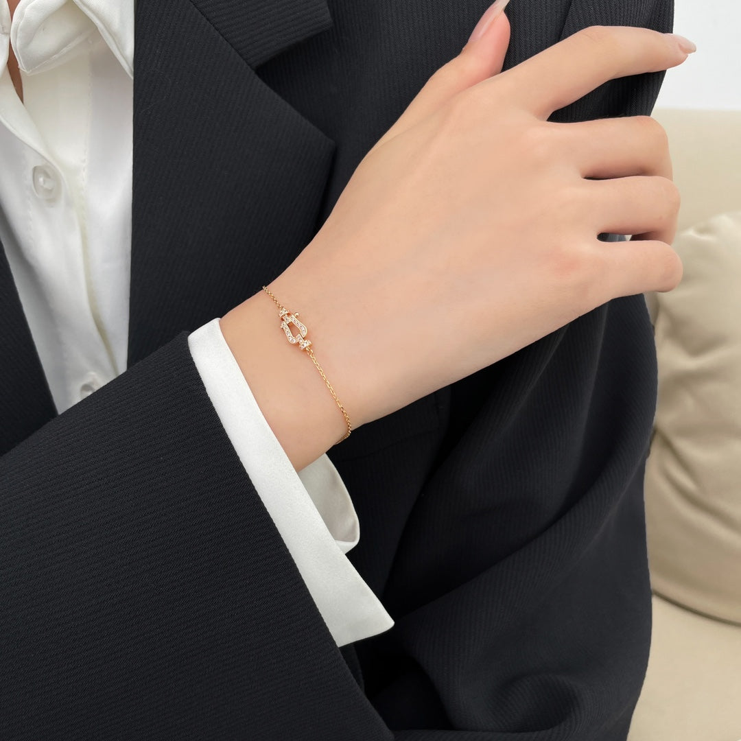 [Dawnora Jewelry]FORCE 10 SMALL CHAIN BRACELET