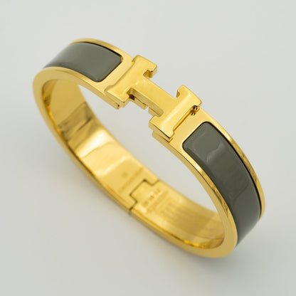 [Dawnora Jewelry]H BRACELET BLUE GREEN 12MM