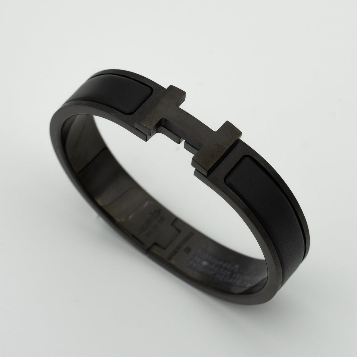 [Dawnora Jewelry]H SO BLACK 12MM