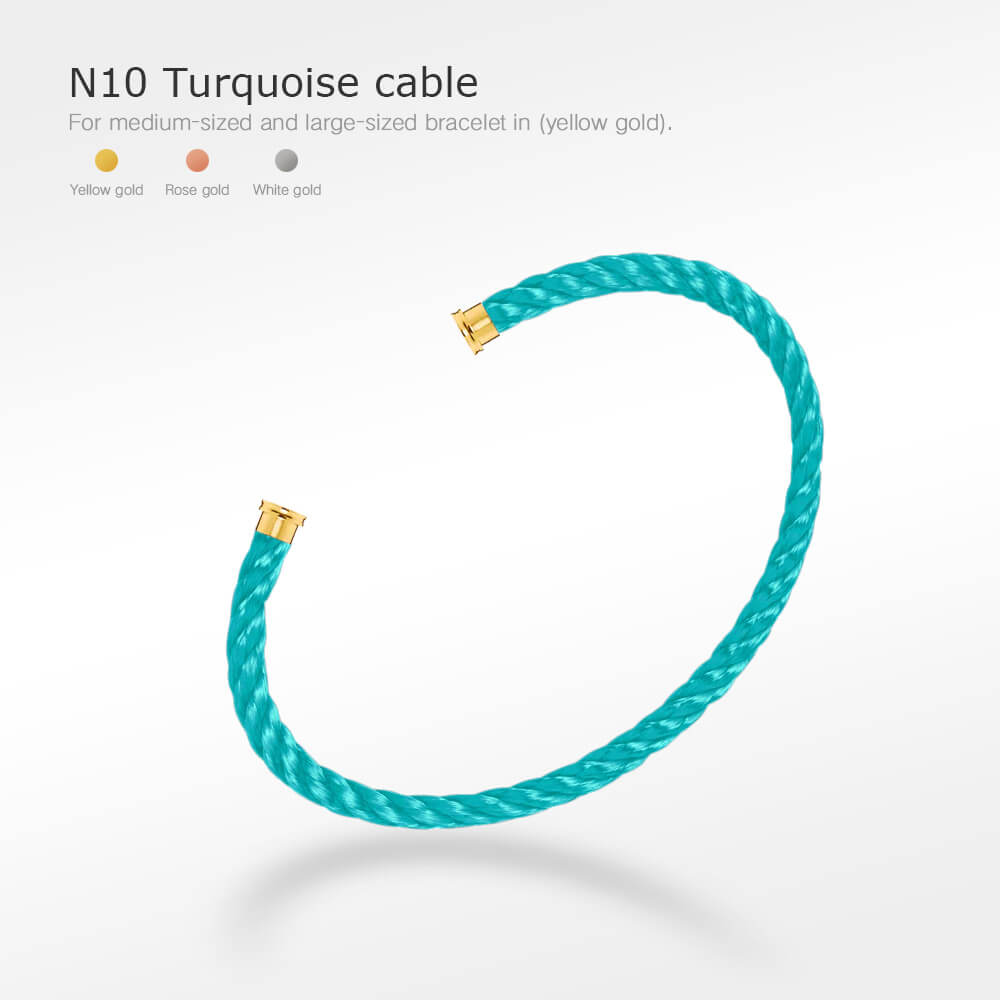 [Dawnora Jewelry]FORCE SERIES BRACELET CABLES 50 CHOICES (DIY SELECTION)