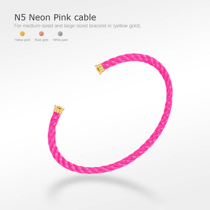 [Dawnora Jewelry]FORCE SERIES BRACELET CABLES 50 CHOICES (DIY SELECTION)