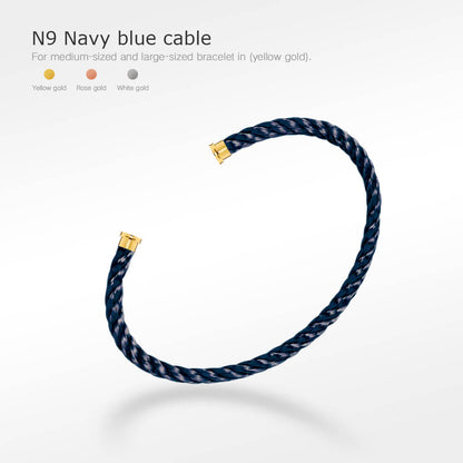[Dawnora Jewelry]FORCE SERIES BRACELET CABLES 50 CHOICES (DIY SELECTION)