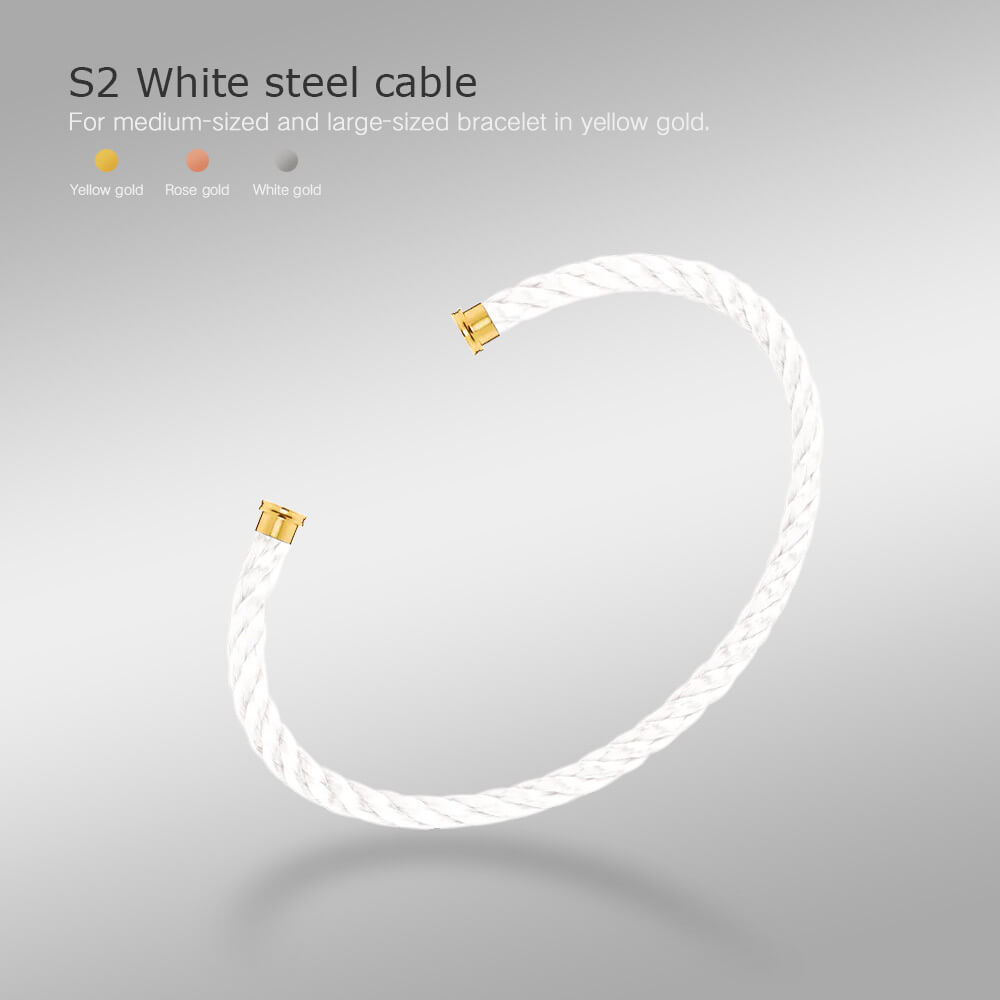 [Dawnora Jewelry]FORCE SERIES BRACELET CABLES 50 CHOICES (DIY SELECTION)