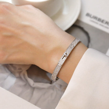 [Dawnora Jewelry]KELLY BRACELET DIAMOND PAVED