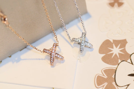 [Dawnora Jewelry]JEUX DE DIAMOND NECKLACE