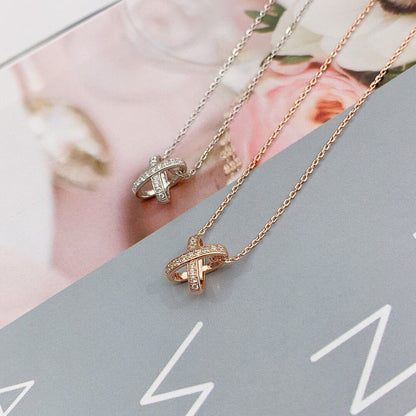 [Dawnora Jewelry]JEUX DE DIAMOND NECKLACE