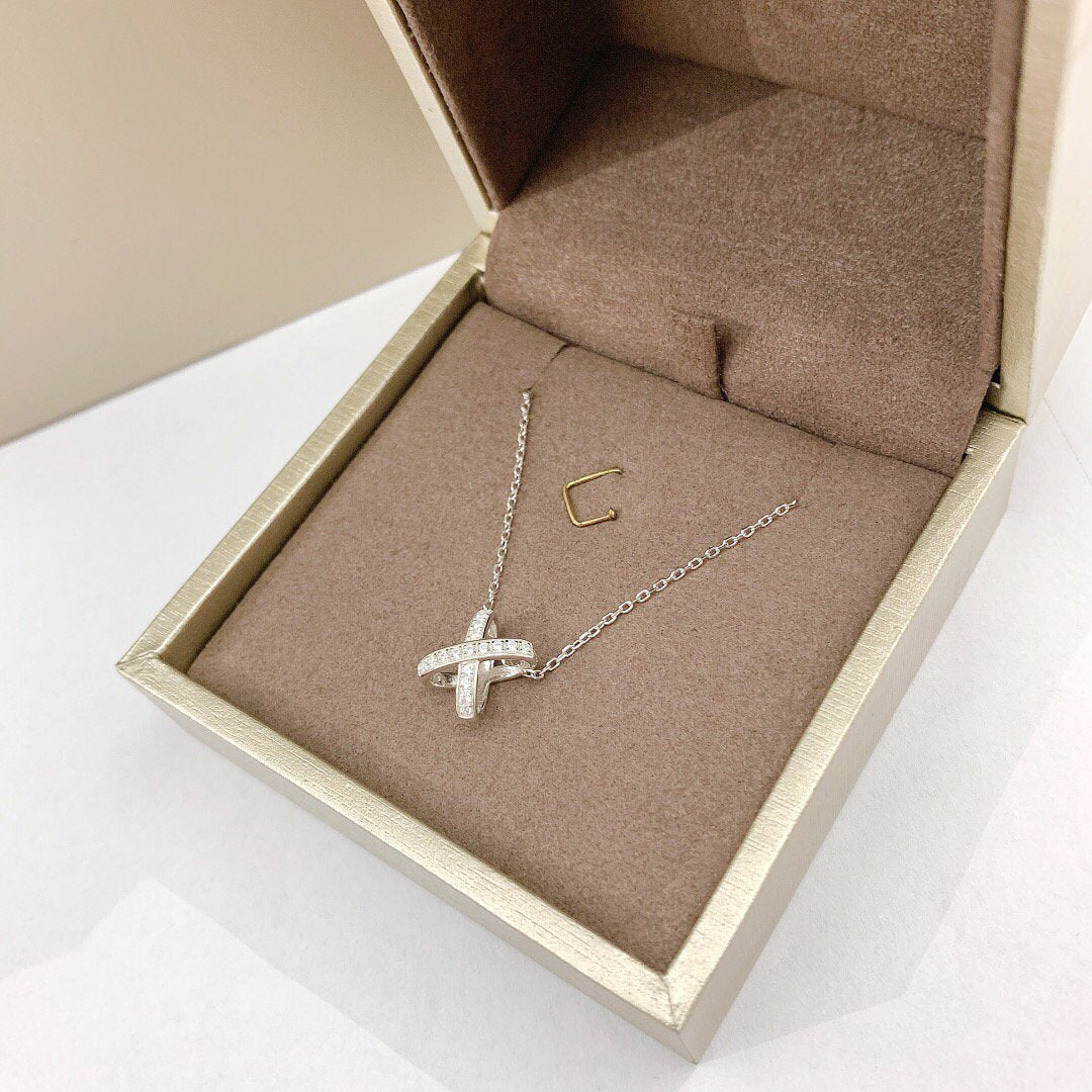 [Dawnora Jewelry]JEUX DE DIAMOND NECKLACE
