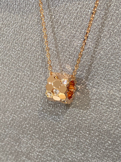 [Dawnora Jewelry]BEE LOVE DIAMOND NECKLACE
