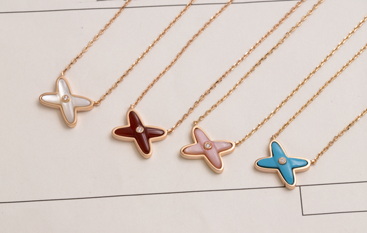 [Dawnora Jewelry]JEUX DE NECKLACE 1 DIAMOND