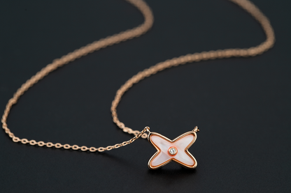 [Dawnora Jewelry]JEUX DE NECKLACE 1 DIAMOND