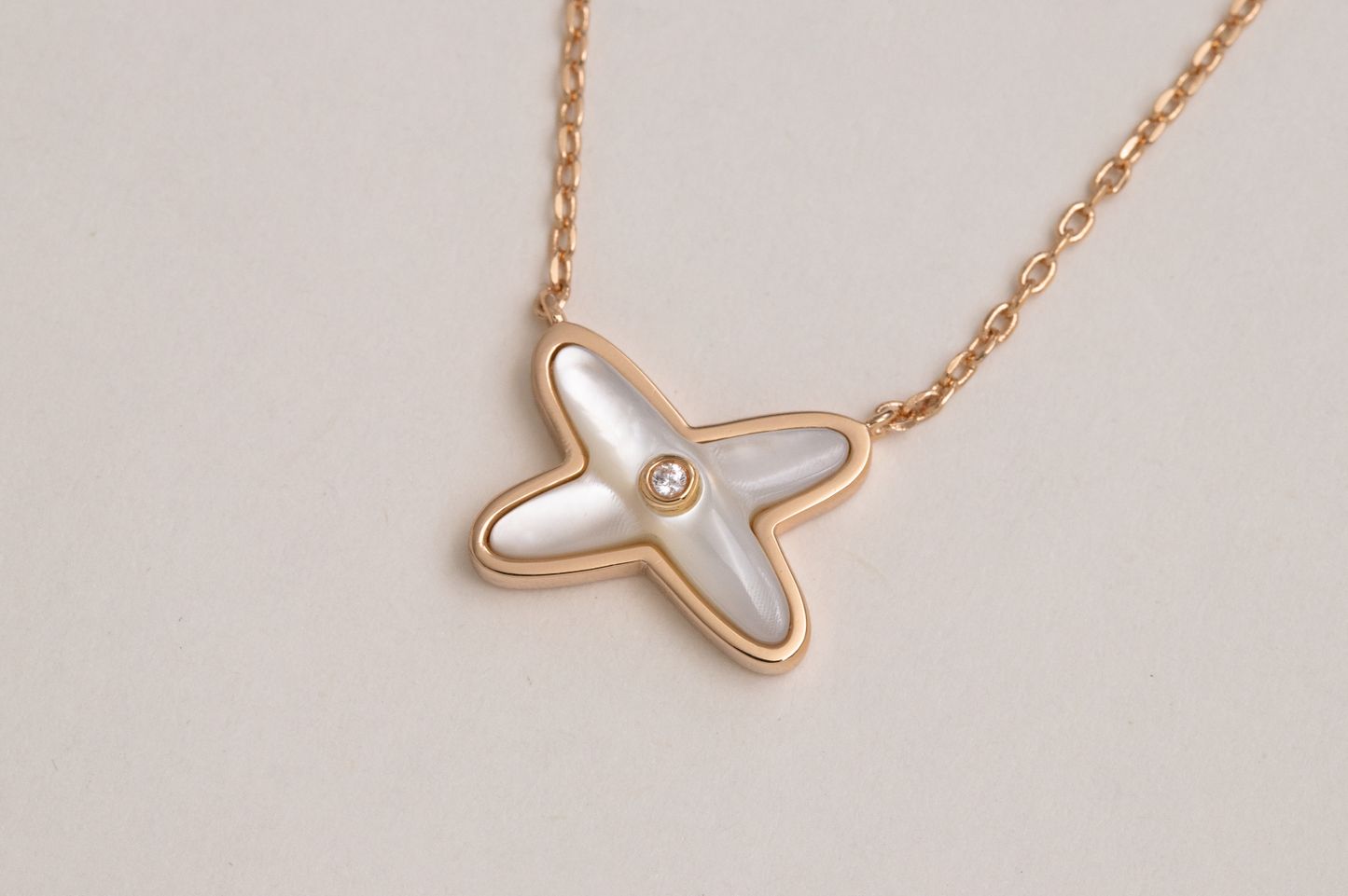 [Dawnora Jewelry]JEUX DE NECKLACE 1 DIAMOND