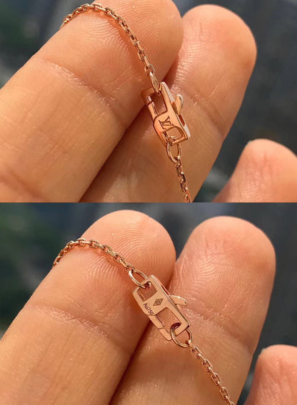 [Dawnora Jewelry]BLOSSOM PENDANT PINK GOLD AND DIAMOND