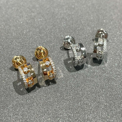 [Dawnora Jewelry]MOVE ROMANE EARRINGS DIAMOND