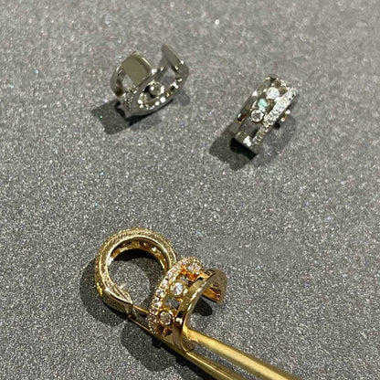 [Dawnora Jewelry]MOVE ROMANE EARRINGS DIAMOND