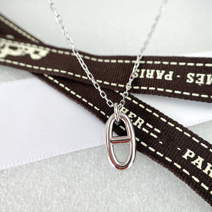 [Dawnora Jewelry]HM PIG NOSE NECKLACE