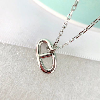 [Dawnora Jewelry]HM PIG NOSE NECKLACE