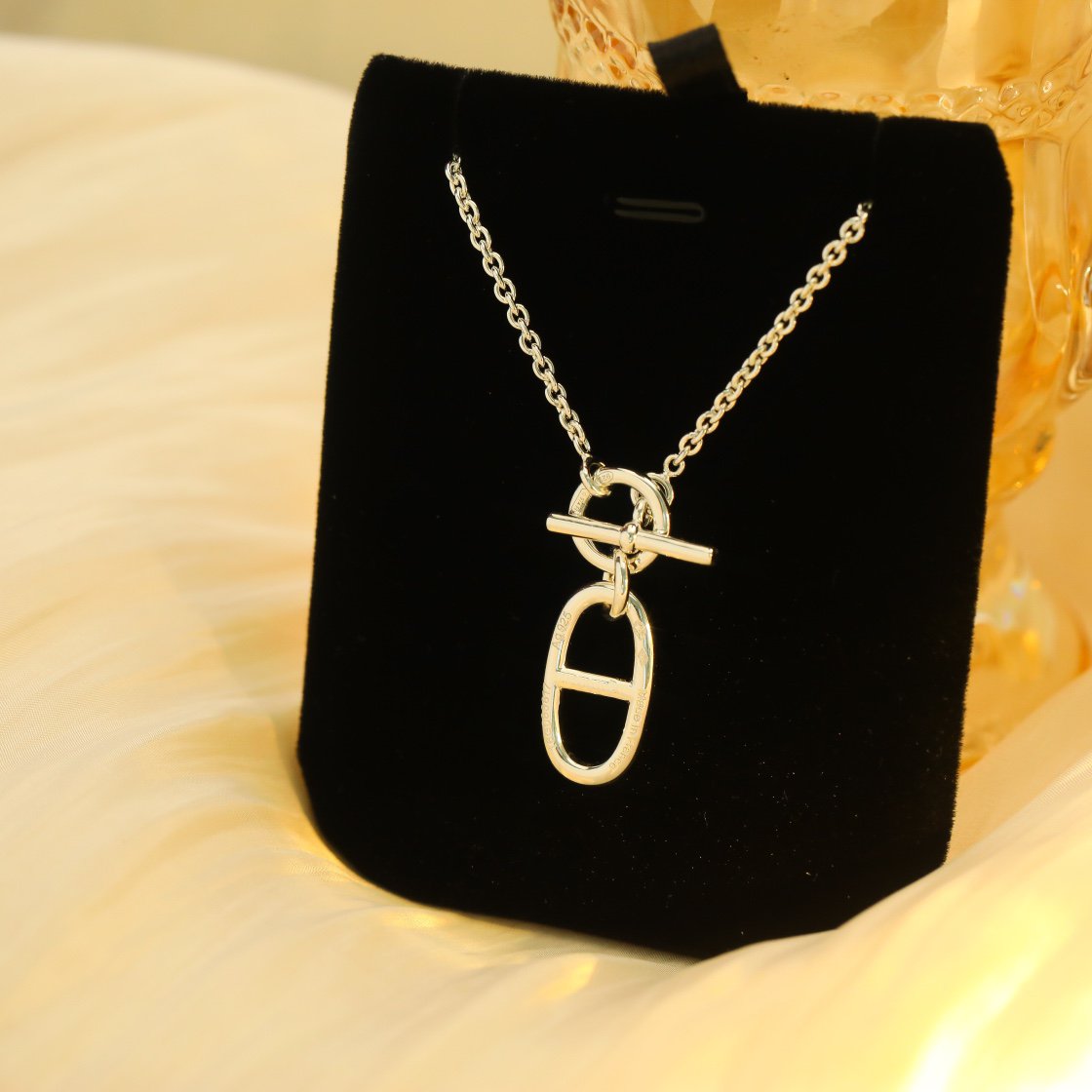 [Dawnora Jewelry]HM CHAINE D'ANCRE PENDANT NECKLACE STERLING SILVER