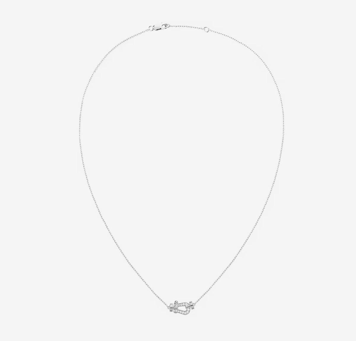 [Dawnora Jewelry]FORCE 10 DIAMOND SILVER NECKLACE MINI MODEL