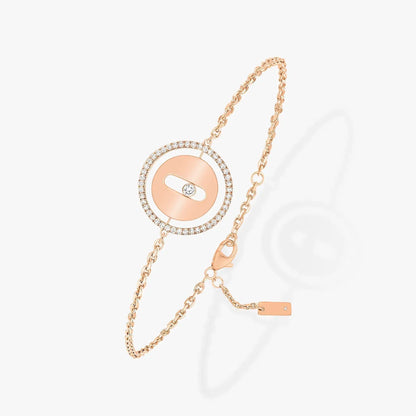 [Dawnora Jewelry]LUCKY MOVE PAVED DIAMOND BRACELET