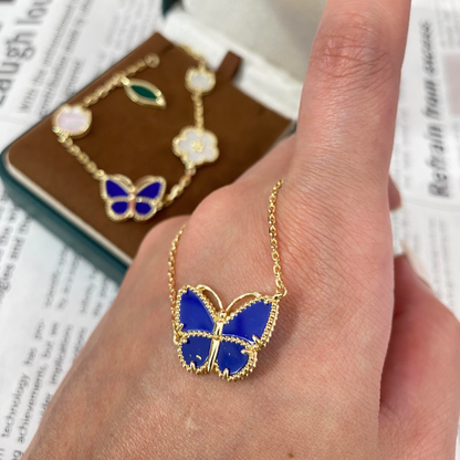[Dawnora Jewelry] 2026 NEW LUCKY BUTTERFLY 1 MOTIFS NECKLACE