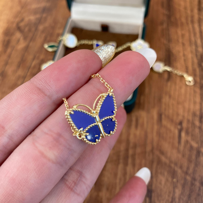 [Dawnora Jewelry] 2026 NEW LUCKY BUTTERFLY 1 MOTIFS NECKLACE