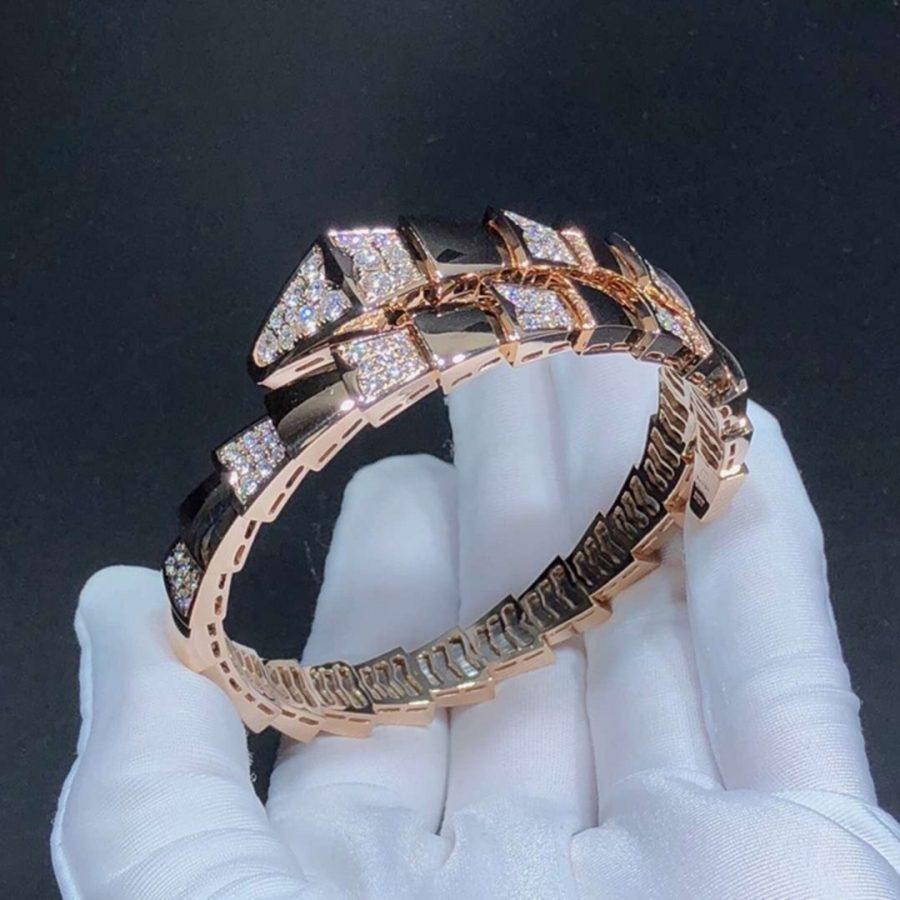 [Dawnora Jewelry]SERPENTI BRACELET PINK GOLD DIAMOND