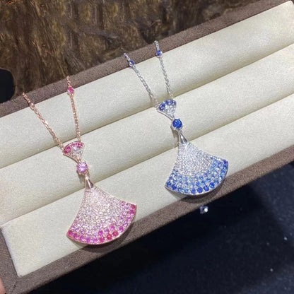 [Dawnora Jewelry]DREAM NECKLACE AGATE SILVER DIAMOND