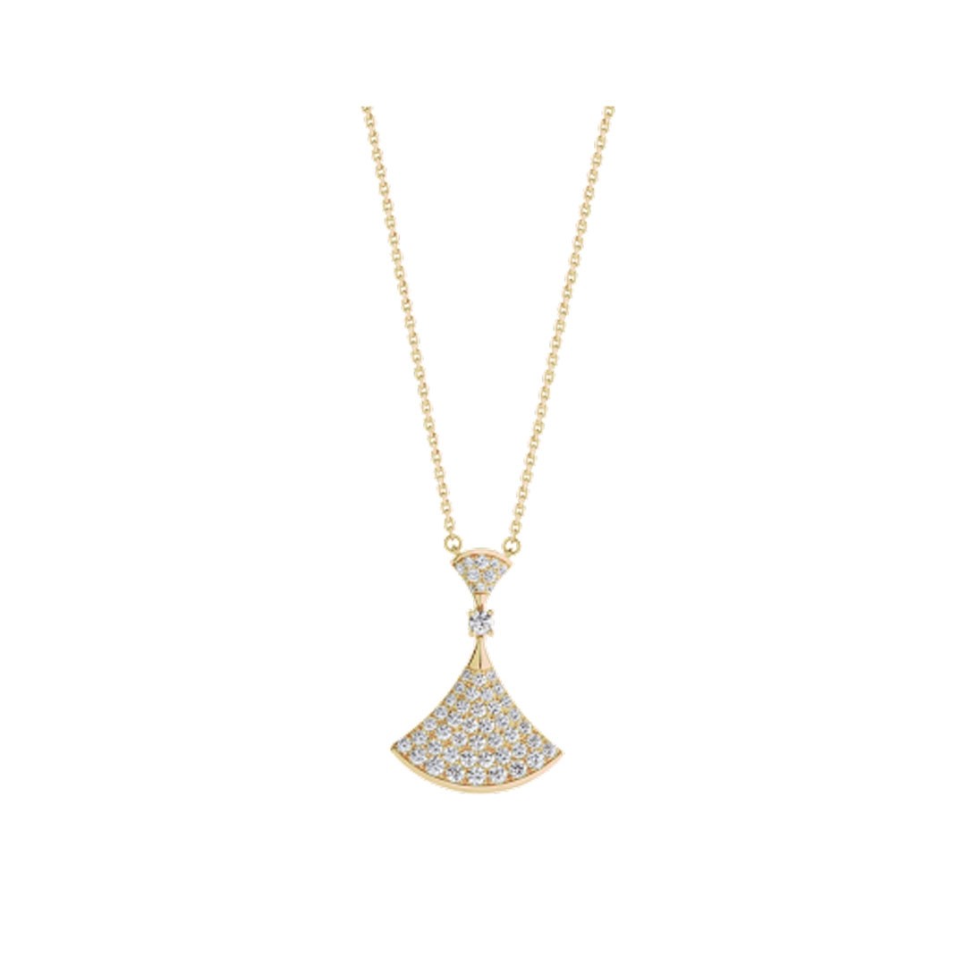[Dawnora Jewelry]DREAM NECKLACE GOLD FULL DIAMOND