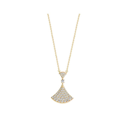 [Dawnora Jewelry]DREAM NECKLACE GOLD FULL DIAMOND