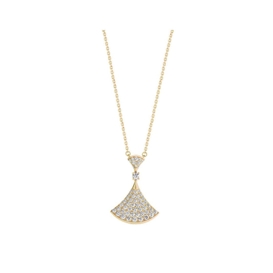 [Dawnora Jewelry]DREAM NECKLACE GOLD FULL DIAMOND