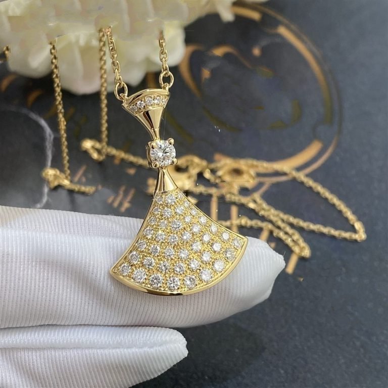 [Dawnora Jewelry]DREAM NECKLACE GOLD FULL DIAMOND