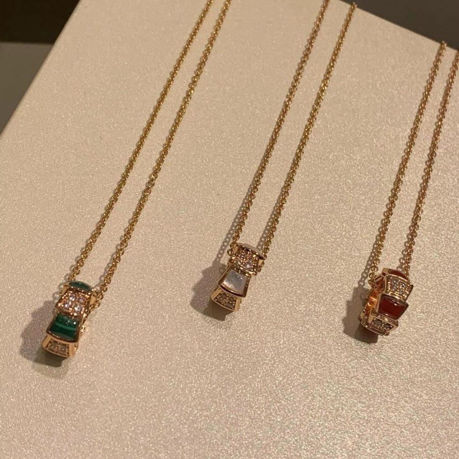 [Dawnora Jewelry]SERPENTI PEDANT DIAMOND NECKLACE
