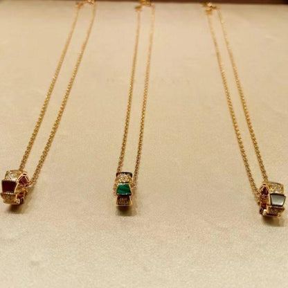 [Dawnora Jewelry]SERPENTI PEDANT DIAMOND NECKLACE