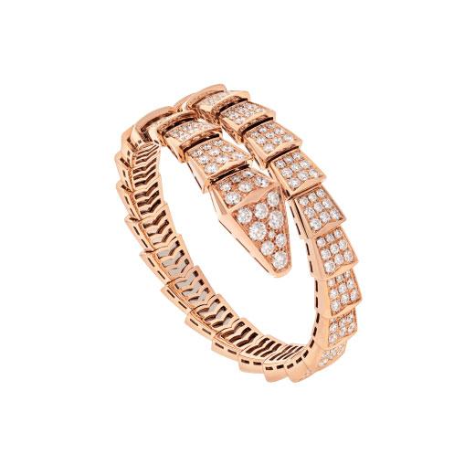 [Dawnora Jewelry]SERPENTI BRACELET 8MM PINK GOLD DIAMOND