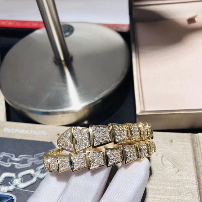 [Dawnora Jewelry]SERPENTI BRACELET 8MM GOLD DIAMOND