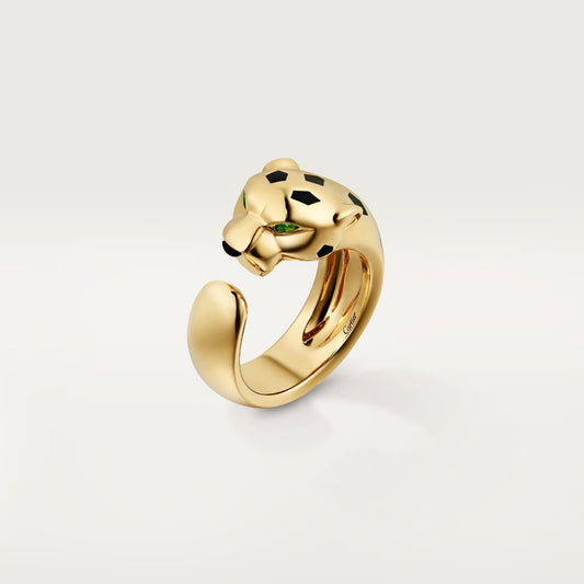 [Dawnora Jewelry]PANTHERE SPOTTED MEDIUM RING