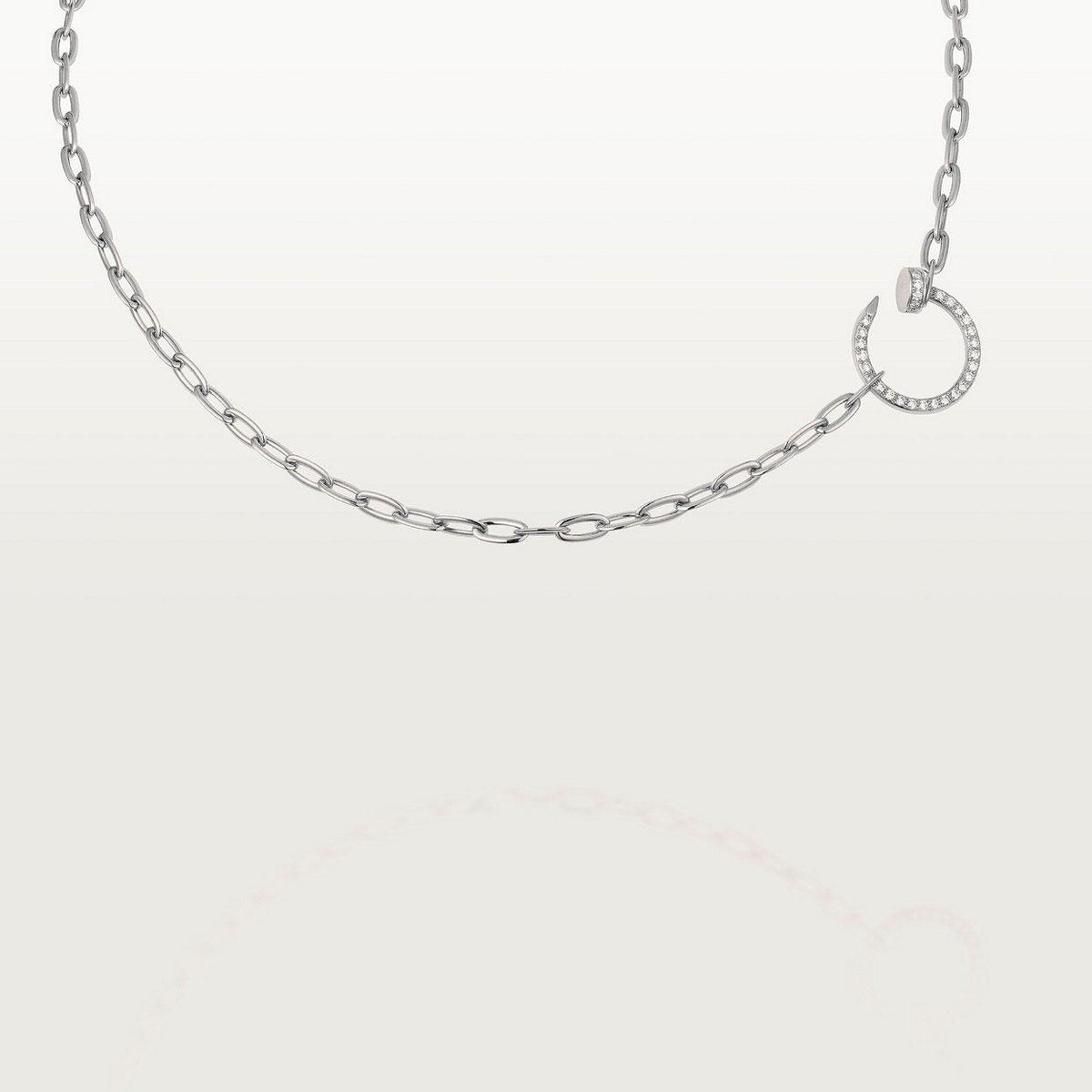 [Dawnora Jewelry]JUSTE NECKLACE FULL DIAMONDS